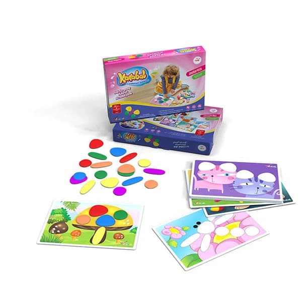 بازی فکری سنگریزه های رنگی کارابال سری یک 1 Colors probbles — تصویر ۴