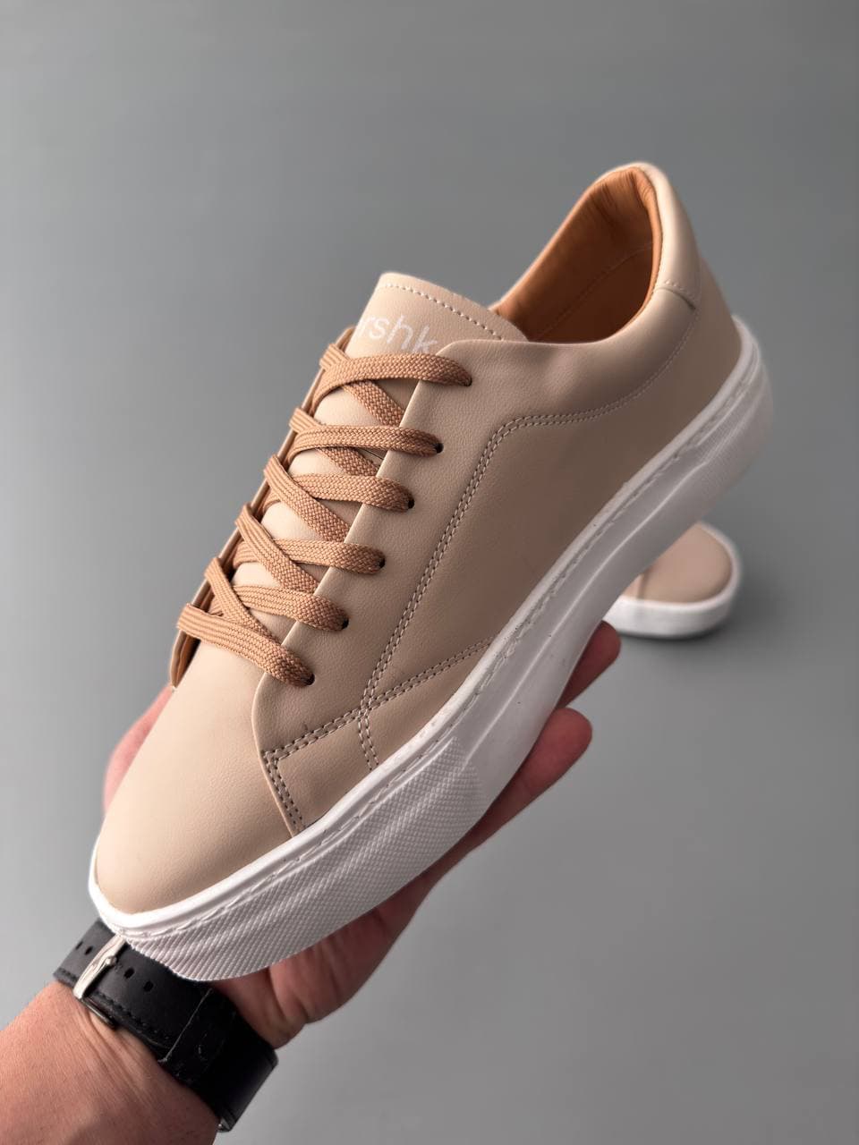 کتونی ونس Bershka کرم کد SO810C — تصویر ۳