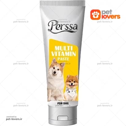 خمیر مولتی ویتامین سگ پرسا Perssa وزن 100 گرم