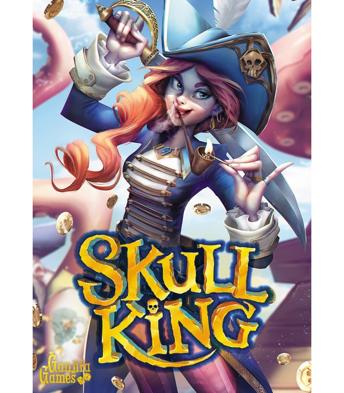 بازی فکری دورهمی پادشاه جمجمه (Skull king) مناسب رده سنی +8 — تصویر ۲