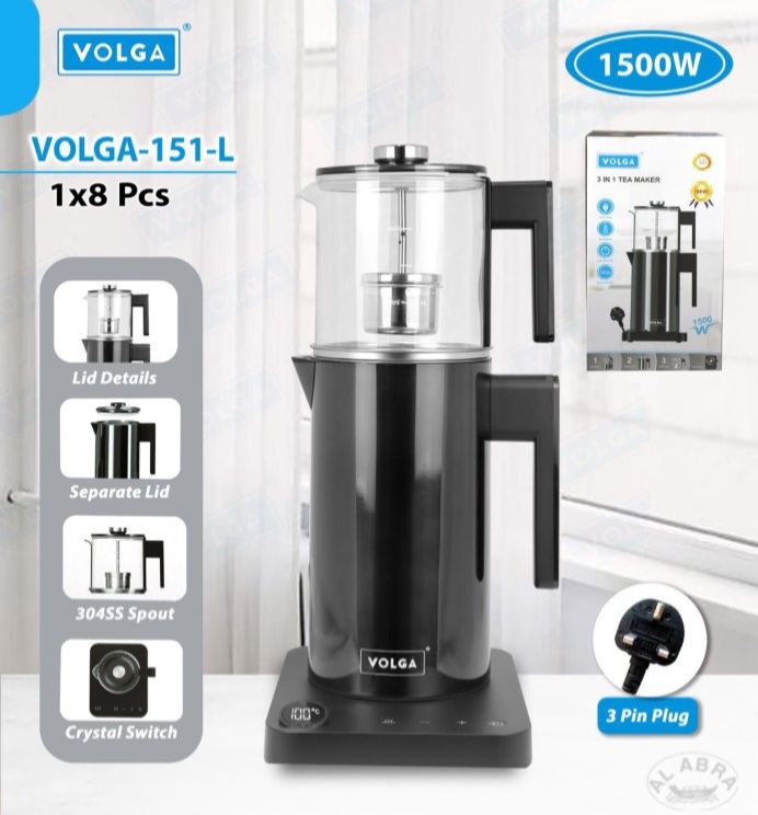 چای ساز ولگا مدل VOLGA_151_L