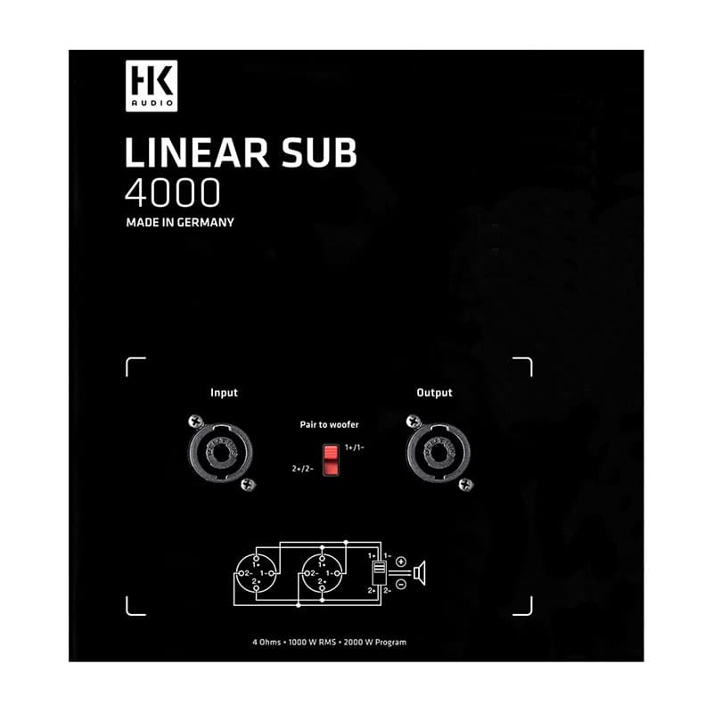 ساب ووفر اکتیو HK Audio L Sub 4000 — تصویر ۵