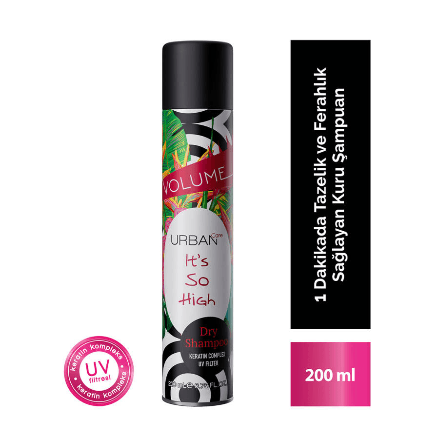 شامپو خشک حجم دهنده اوربان کر Urban Care Its So High Dry Shampoo 200 ml — تصویر ۳