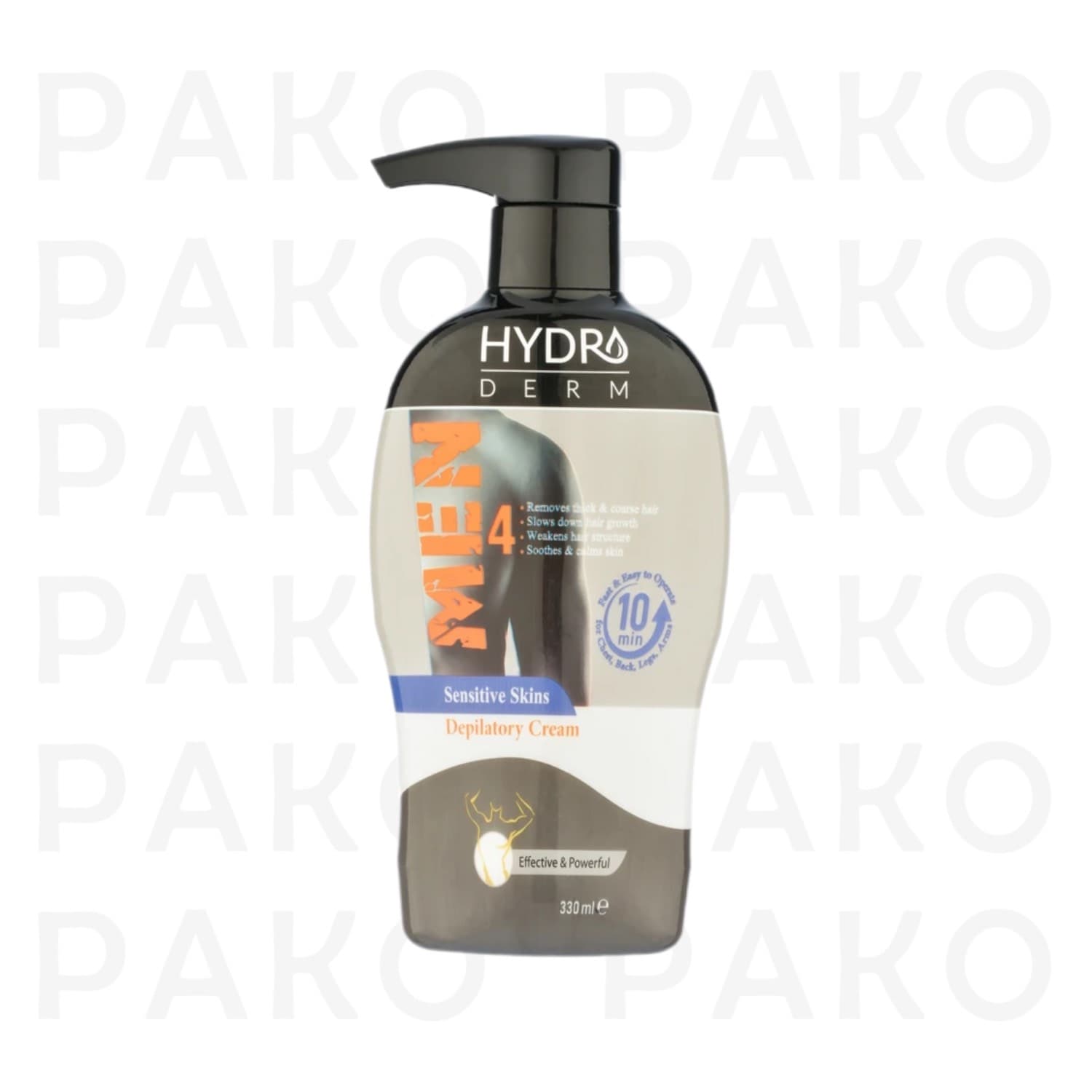 كرم موبر بدن آقايان مناسب پوست هاي حساس هيدرودرم 330 میل-HYDRODERM