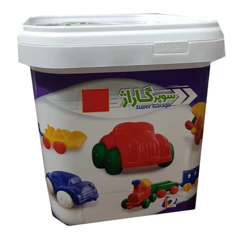اسباب بازی ماشین و سرگرمی سوپر گاراژ برند بازیتا مناسب رده سنی +1 — تصویر ۲