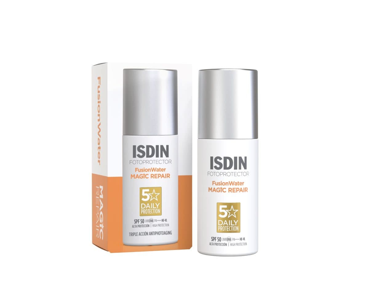 ضد آفتاب مجیک ریپیر فیوژن واتر ایزدین SPF50 [ترمیم کننده]