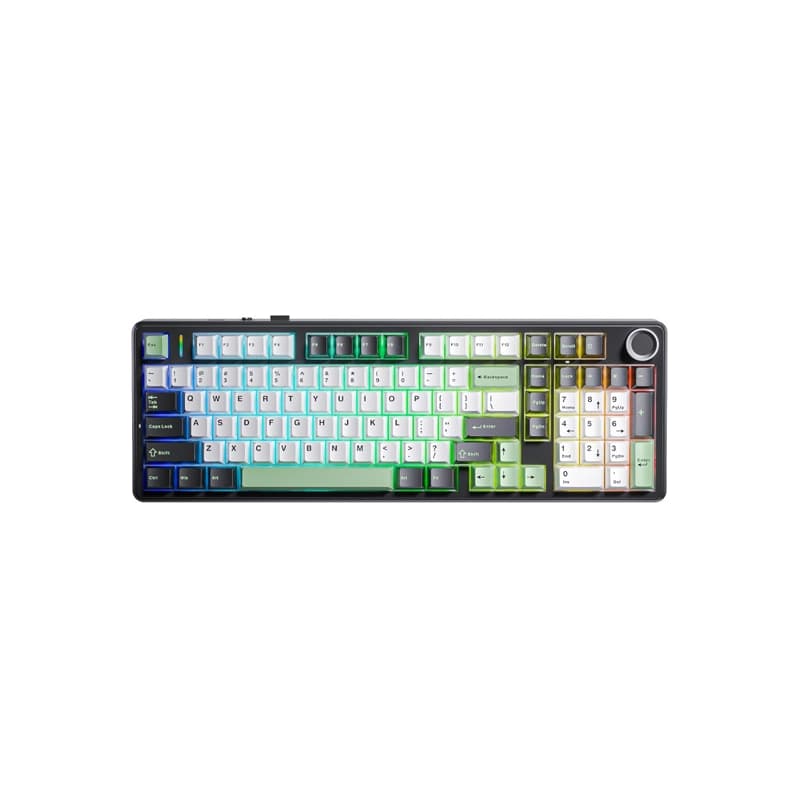 کیبورد بی سیم گیمینگ AULA F99 PRO GRADUAL GREY NIMBUS SWITCH V3 — تصویر ۳