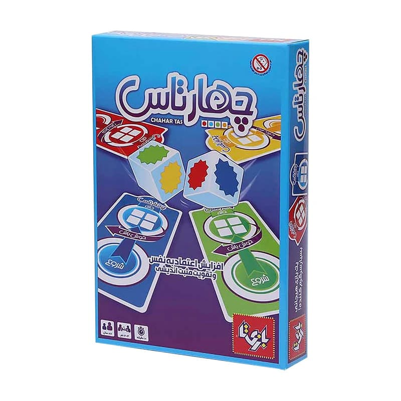 بازی فکری دورهمی چهارتاس مناسب رده سنی +7