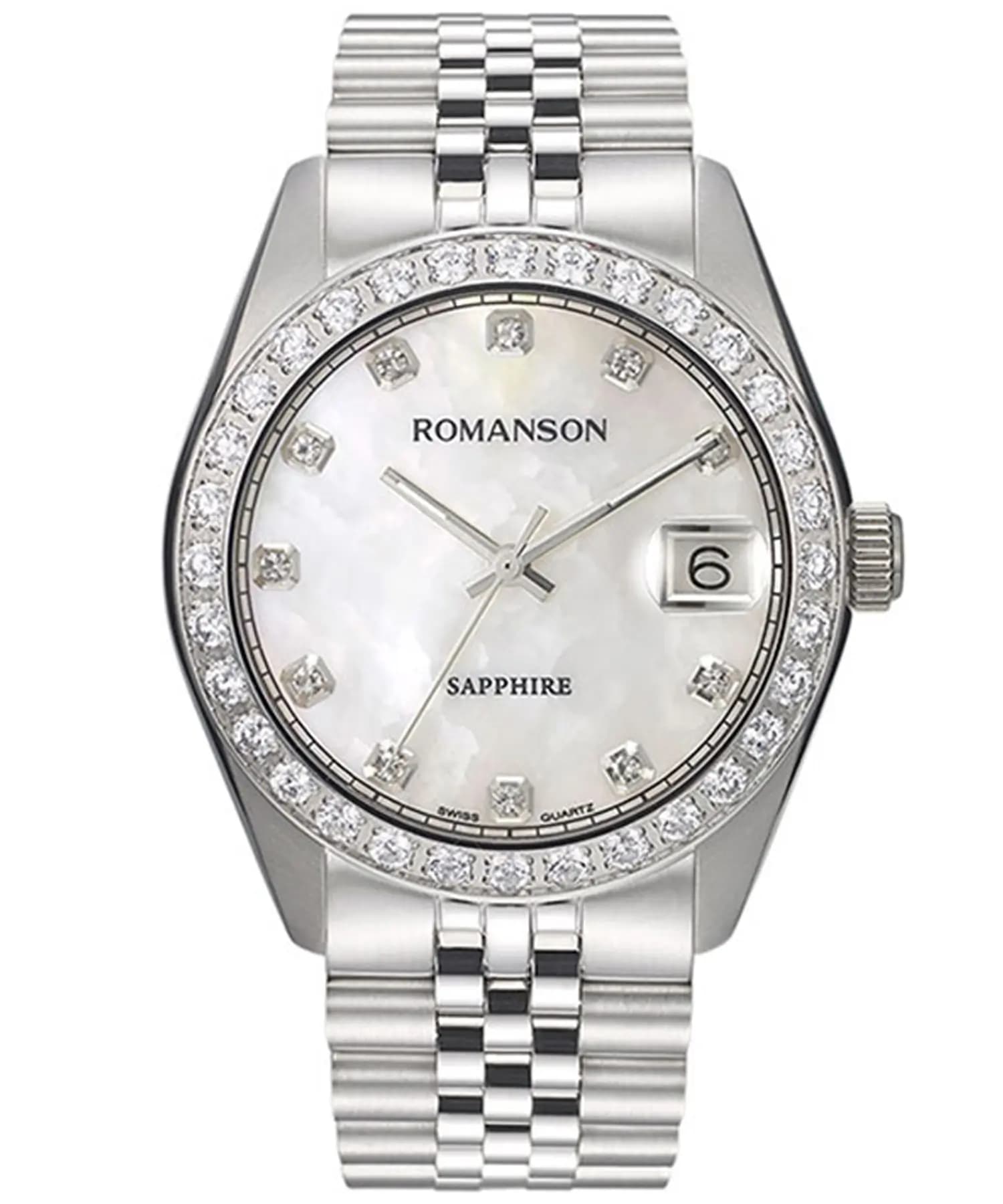 ساعت مچی مردانه اصل رومانسون (romanson) مدل TM7A23QMWWM1R2
