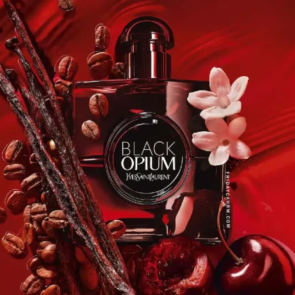 عطر زنانه ایو سن لوران بلک اوپیوم اور رد ادو پرفیوم Yves Saint Laurent Black Opium Over Red Eau de Parfum — تصویر ۴
