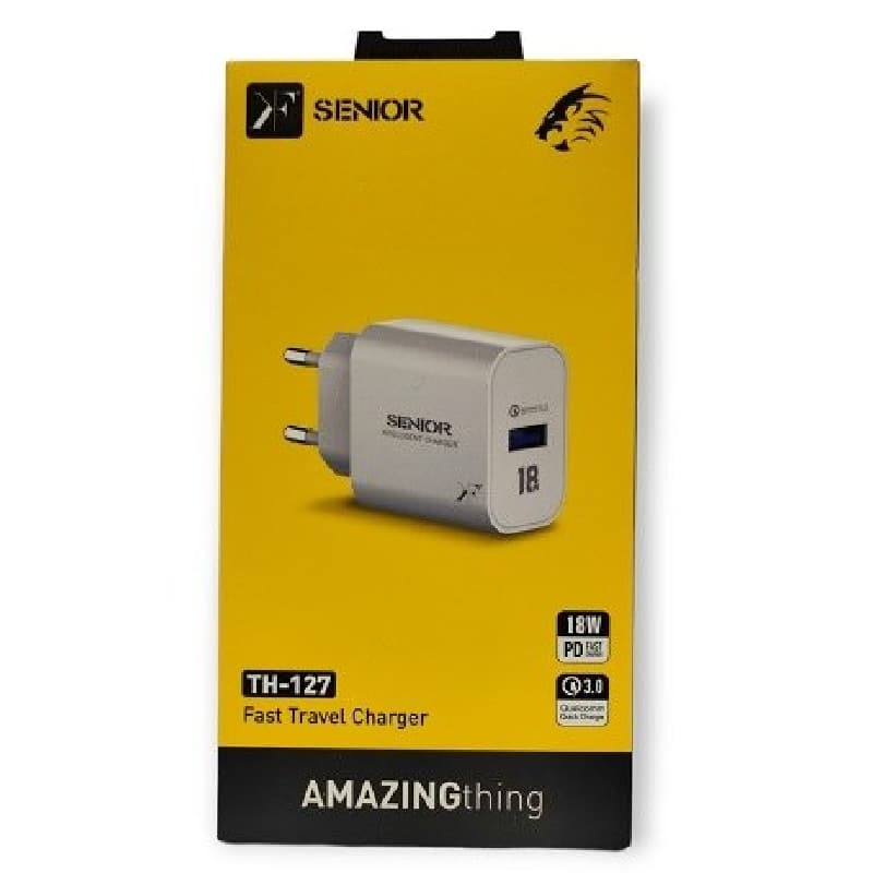 شارژر 18 وات کی اف سنیور مدل KF Senior TH-127 — تصویر ۳
