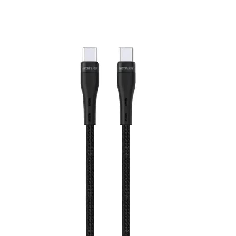 کابل فست شارژ Type-c به Type-c گرین لاین 5 متری 60 وات