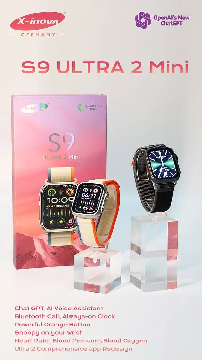 ساعت هوشمند S9 Ultra2 mini نسخه گلوبال