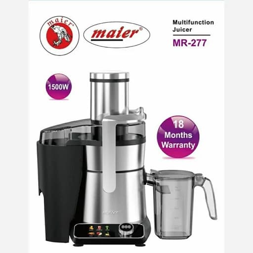 ابمیوه گیر تک کاره 1500 وات مایر مدل MR-277