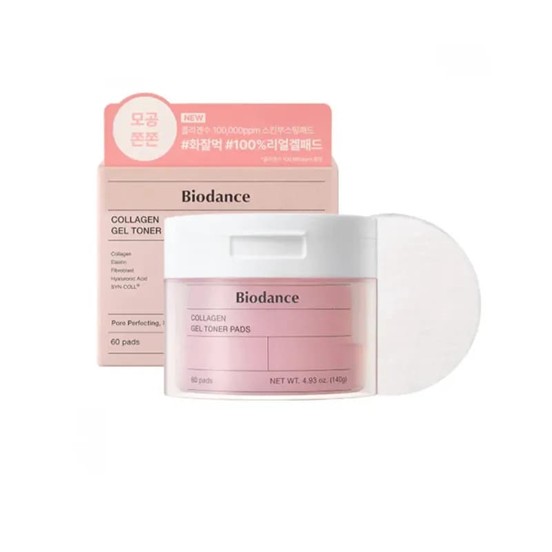 پد تونر ژلی بایودنس – Biodance Collagen Gel Toner Pads — تصویر ۲
