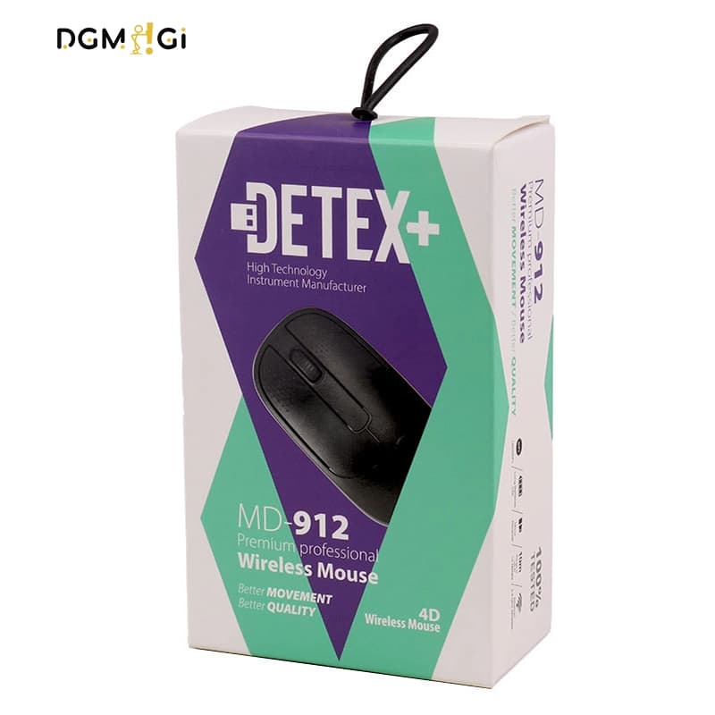موس بی سیم دیتکس پلاس مدل Detex+ MD-912 — تصویر ۲