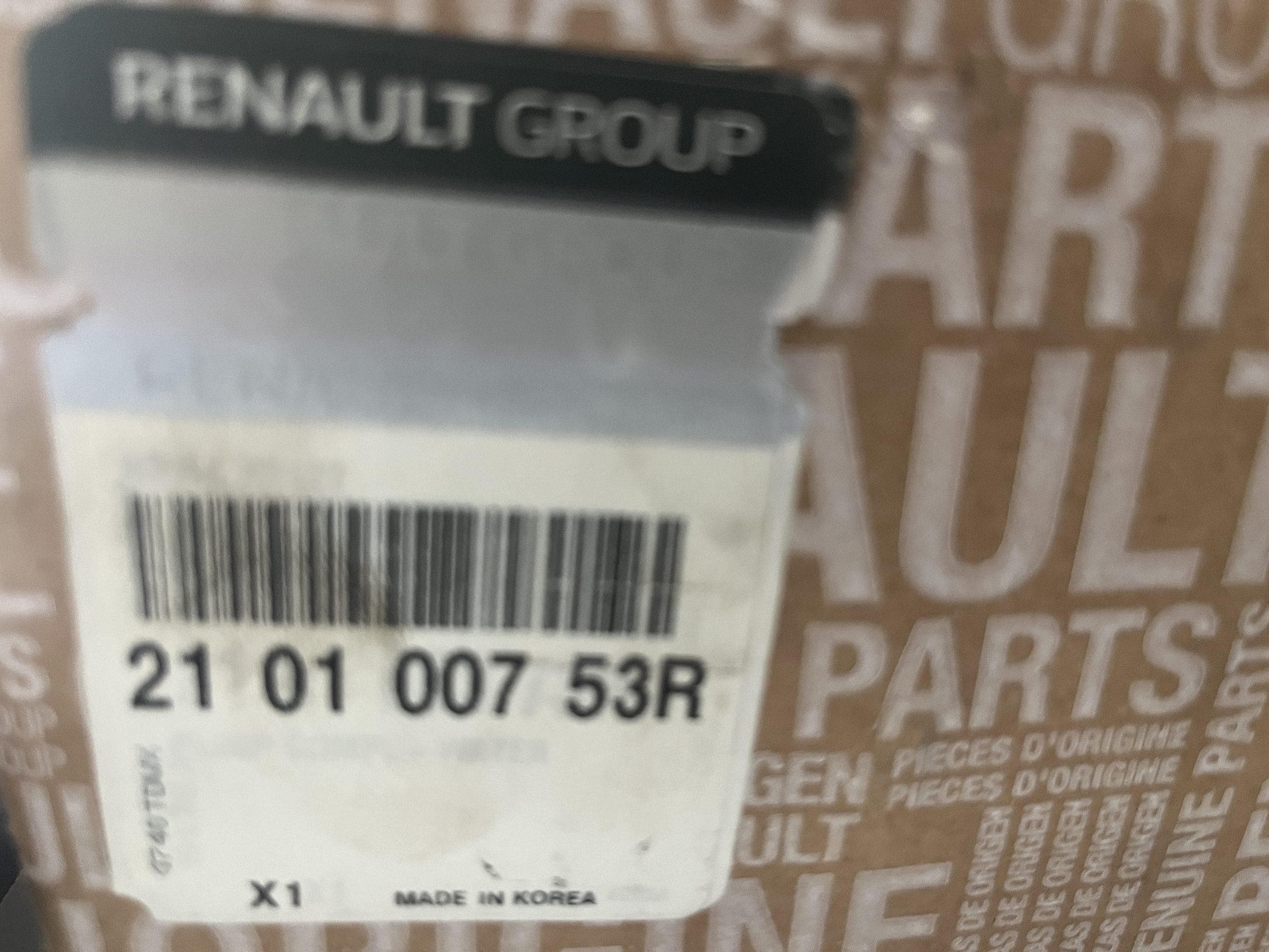 واتر پمپ ساندرو اصلی RENAULT کد فنی 210100753R — تصویر ۵