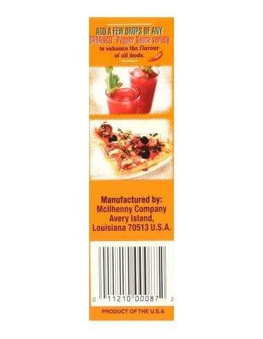 سس فلفل قرمز تاباسکو 60میل Tabasco Red Pepper Sauce — تصویر ۳