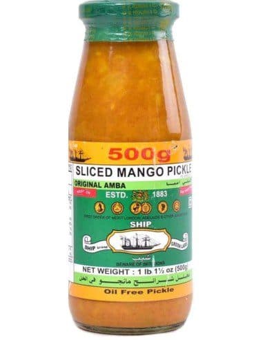 ترشی انبه شیپ (کشتی) 500 گرمی Ship Brand Sliced Mango Pickle