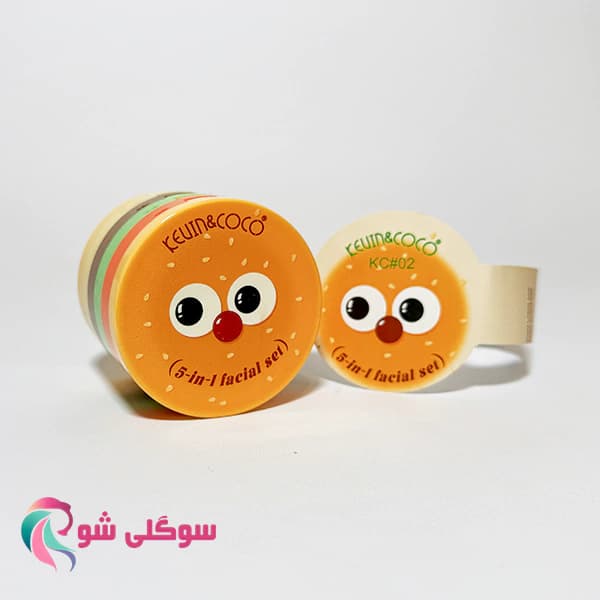 پالت آرایشی 6 در 1 برگر کوین کوکو — تصویر ۲