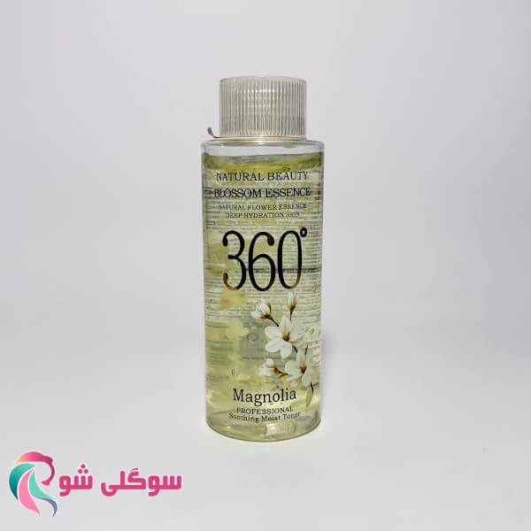 تونر پاک کننده آرایش صورت 360 مدل مگنولیا 300 میل