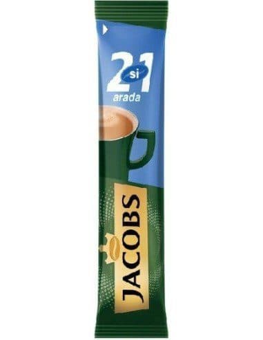 پک 40 عددی کافی میکس بدون قند جاکوبز Jacobs 2 in 1 Unsweetened Instant Coffe — تصویر ۲
