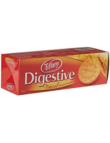 بیسکویت دایجستیو طبیعی تیفانی 540گرمی Tiffany Digestive Natural Wheat Biscuits