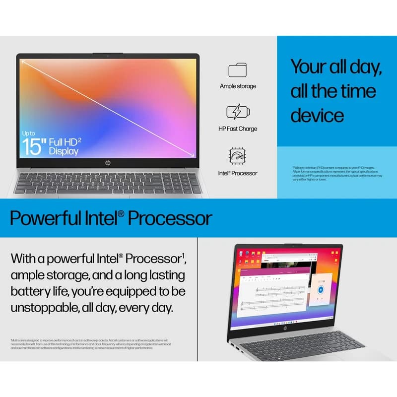 لپ تاپ 15.6 اینچی اچ‌ پی مدل HP fd0366-i5 1334U 8GB 512SSD MX570A — تصویر ۳