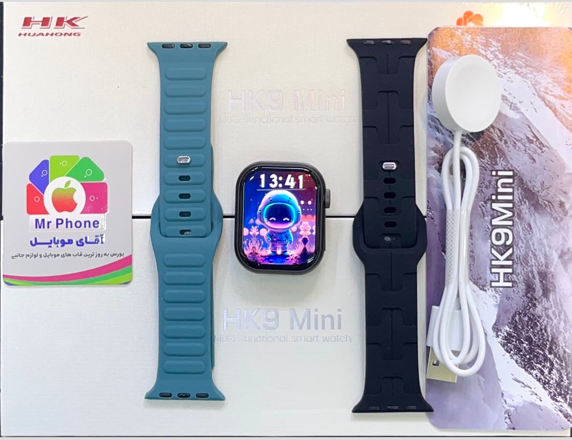 ساعت هوشمند مدل HK9 Mini | صفحه نمایش Amoled | اصلی |نسخه جدید هوش مصنوعی CHAT GPT — تصویر ۲