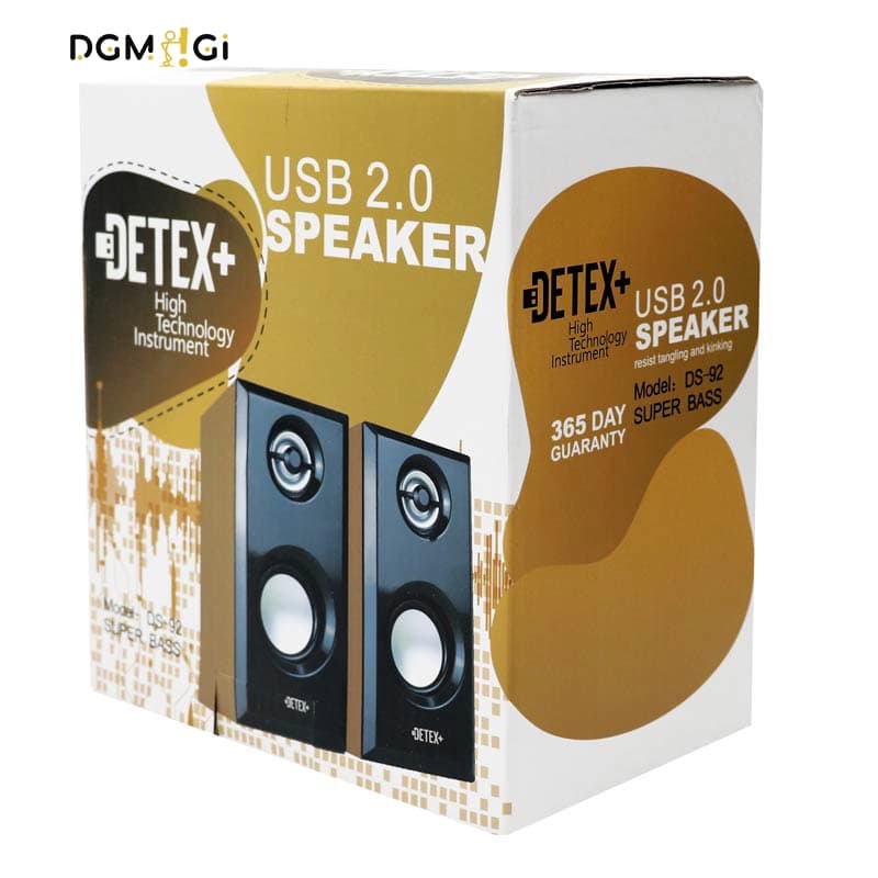 اسپیکر رومیزی دو تکه دیتکس پلاس مدل Detex+ DS-92 — تصویر ۳