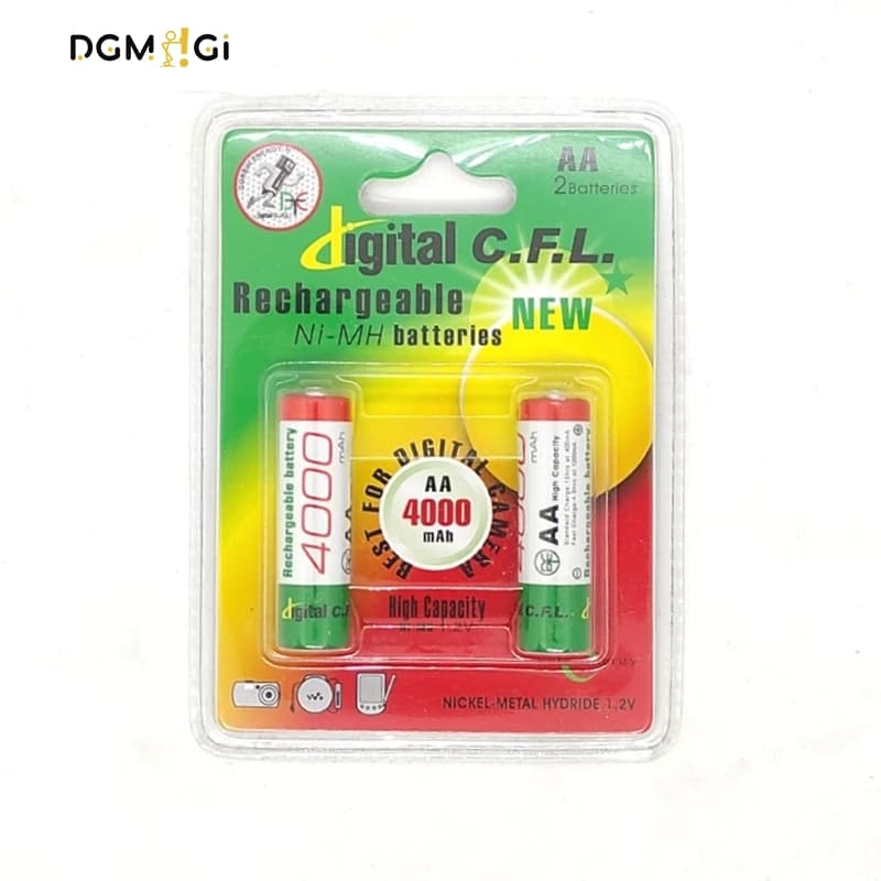 باتری قلمی قابل شارژ دیجیتال سی اف ال Digital C.F.L 4000mah