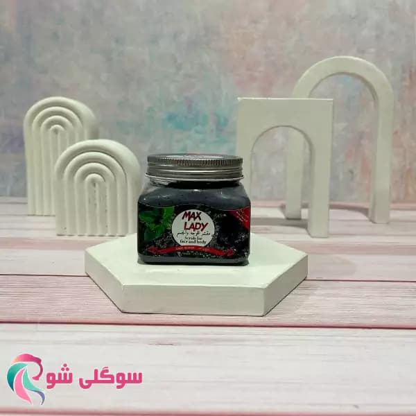 اسکراب شنی صورت و بدن مکس لیدی