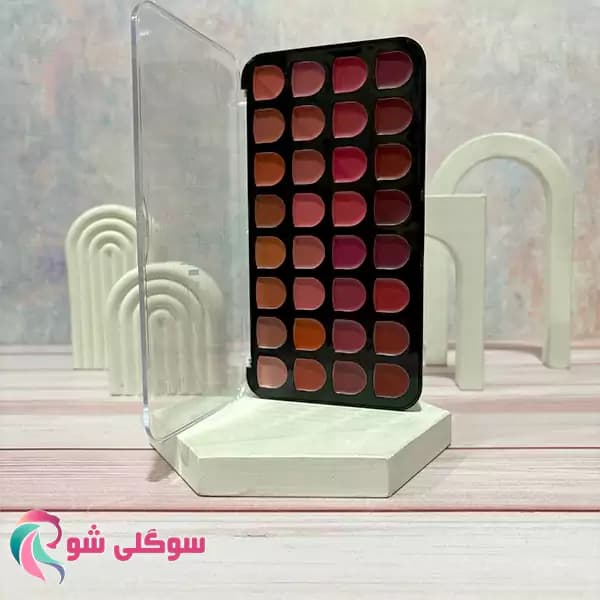 پالت رژ لب ۳۲ رنگ آرت اسکین — تصویر ۲