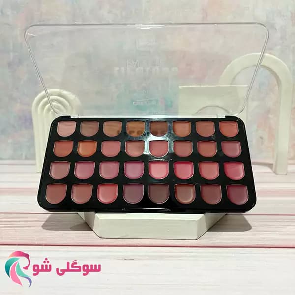 پالت رژ لب ۳۲ رنگ آرت اسکین