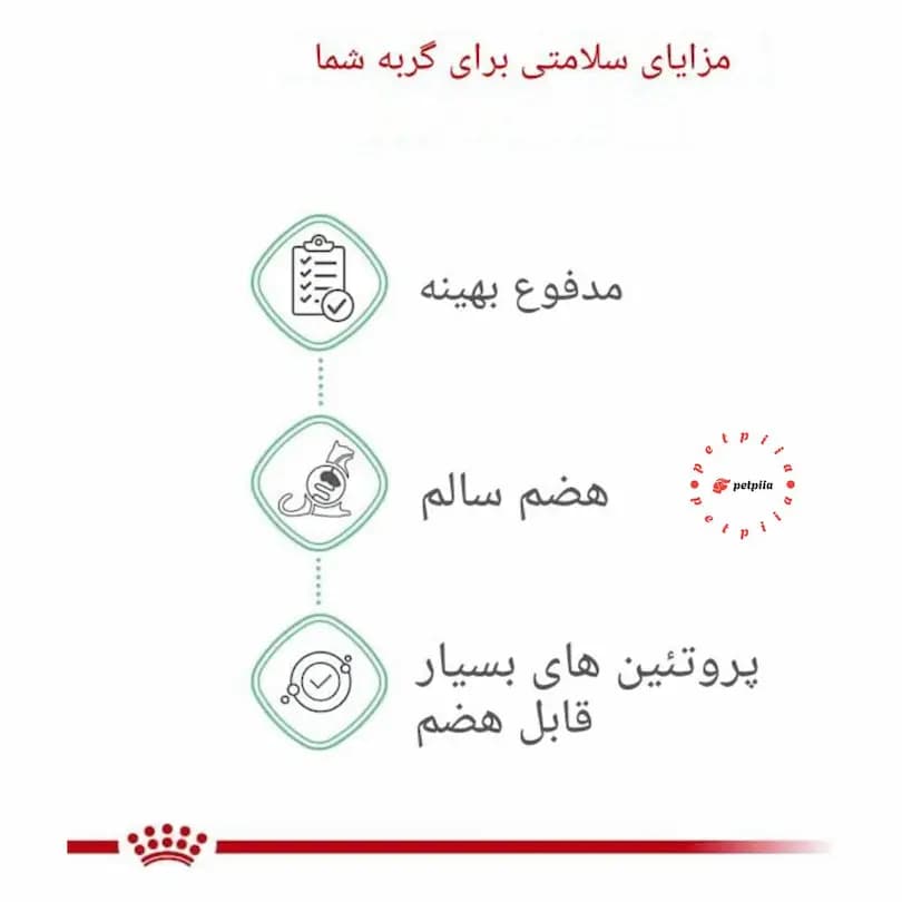 غذای خشک رویال کنین دایجستیو گربه Digestive care بسته 2 کیلوگرمی — تصویر ۲