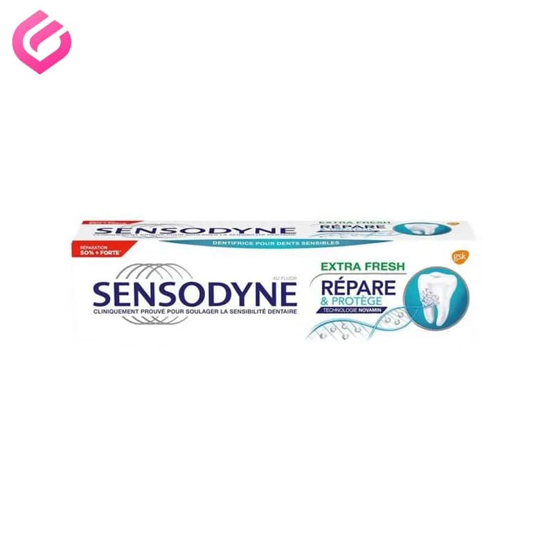خمیردندان سنسوداین Sensodyne Repare & Protege Extra Fresh
