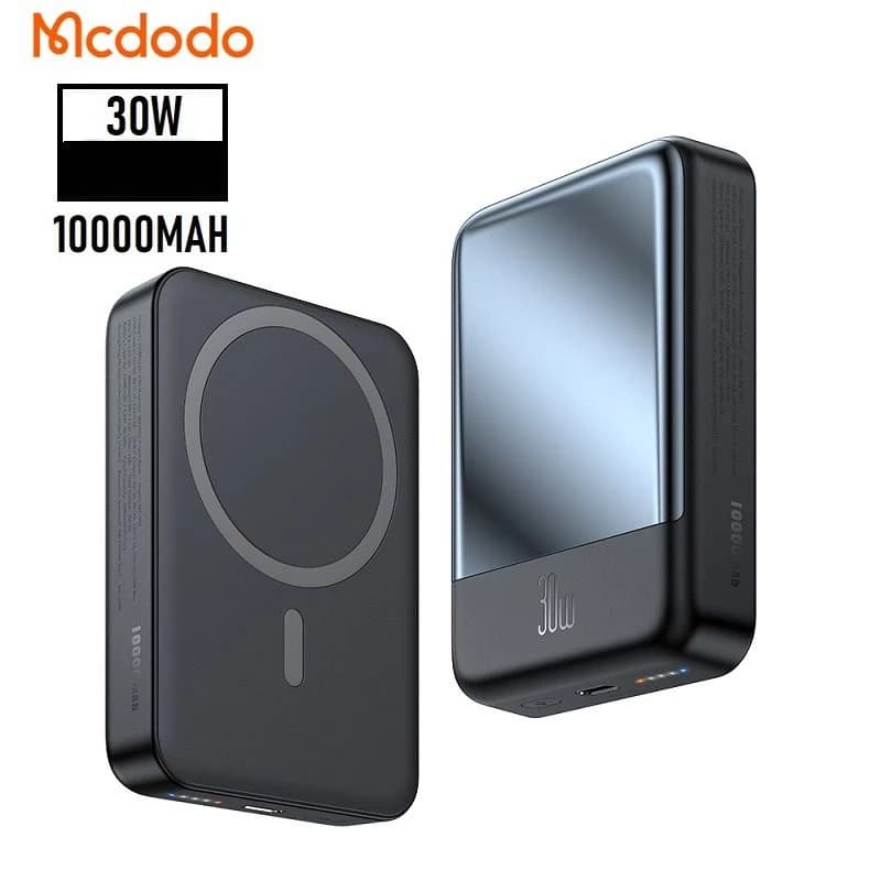 پاوربانک وایرلس مگ سیف 30وات 10000 مک دودو مدل MCDODO MC-593
