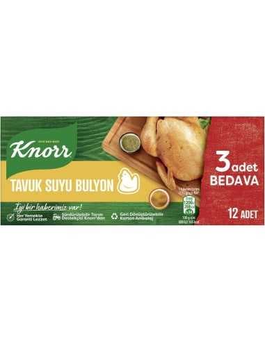 قرص عصاره مرغ کنور Knorr Tavuk Suyu Bulyon