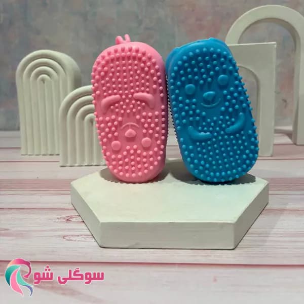 لیف حمام سیلیکونی طرح موش