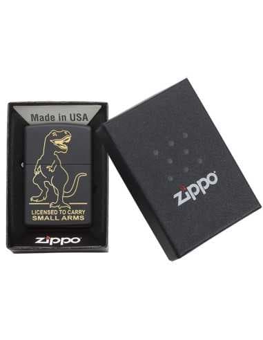 فندک زیپو طرح دایناسور Zippo 29629 (Licensed to Carry) — تصویر ۳