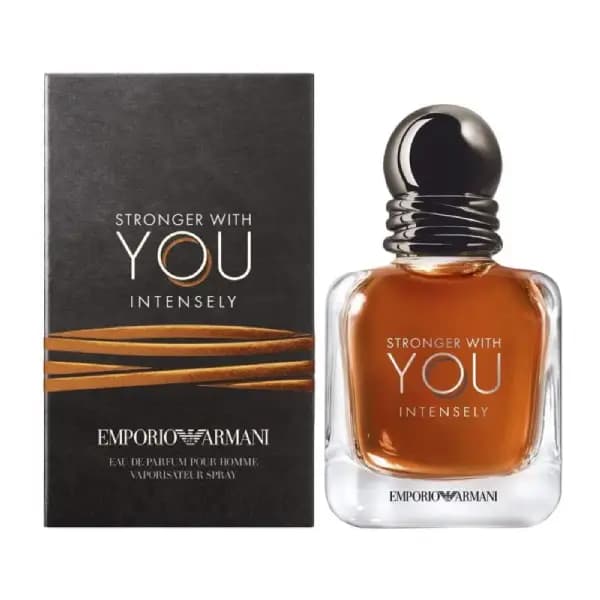 عطر مردانه استرانگر ویت یو اینتنسلی جورجیو آرمانی ادو پرفیوم Stronger With You Intensely Eau de Parfum Giorgio Armani — تصویر ۵