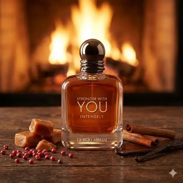 عطر مردانه استرانگر ویت یو اینتنسلی جورجیو آرمانی ادو پرفیوم Stronger With You Intensely Eau de Parfum Giorgio Armani — تصویر ۴