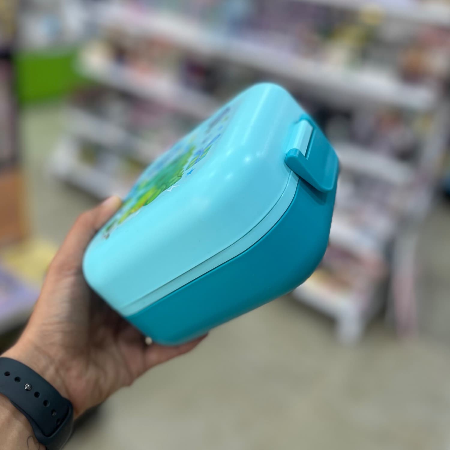 ظرف غذا دسته دار طرح دایناسور — تصویر ۲