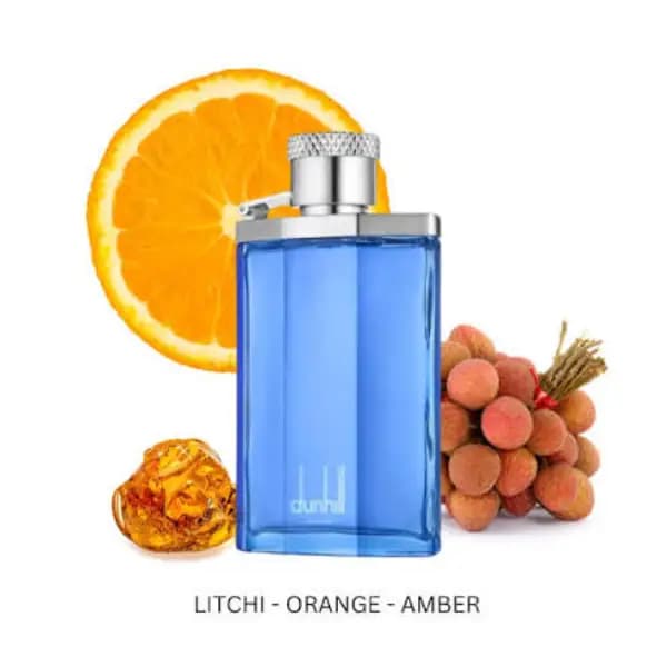 عطر مردانه دیزایر بلو دانهیل ادو تویلت Dunhill London Desire Blue Eau de Toilette — تصویر ۲