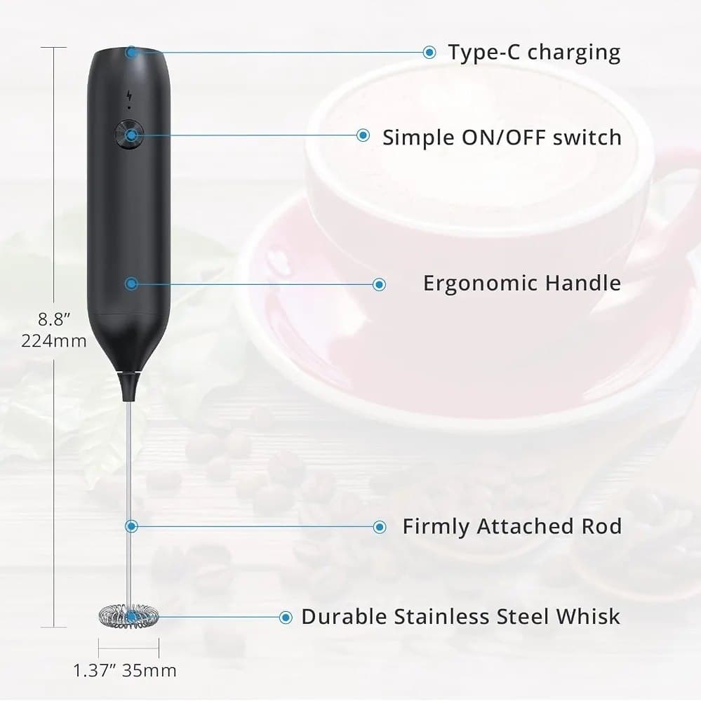 همزن فوم میکر ELECTRIC (USB-C) — تصویر ۵