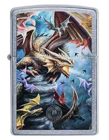 فندک زیپو طرح اژدها Zippo 49104 ( ANNE STOKES COLLECTION)