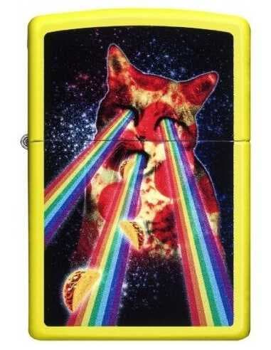فندک زیپو طرح گربه Zippo 29614 (PIZZA CAT DESIGN)