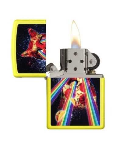 فندک زیپو طرح گربه Zippo 29614 (PIZZA CAT DESIGN) — تصویر ۲