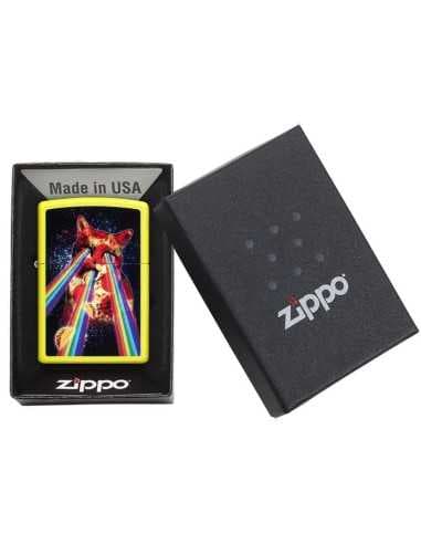 فندک زیپو طرح گربه Zippo 29614 (PIZZA CAT DESIGN) — تصویر ۳
