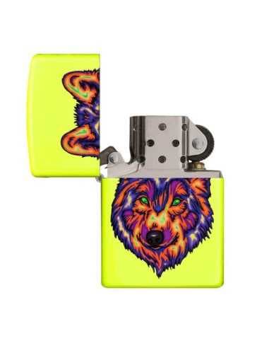 فندک زیپو طرح گرگ Zippo 29639 (WOLF) — تصویر ۲